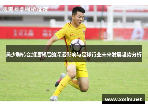 吴少聪转会加速背后的深远影响与足球行业未来发展趋势分析