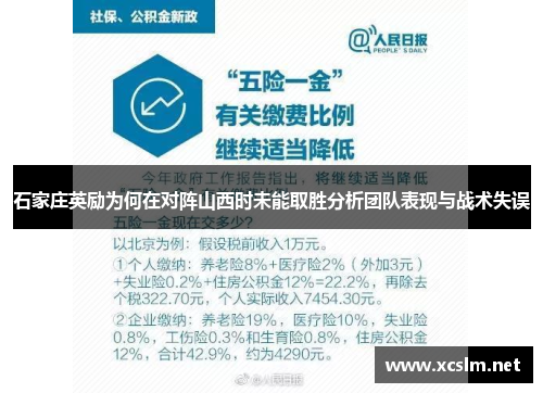 石家庄英励为何在对阵山西时未能取胜分析团队表现与战术失误